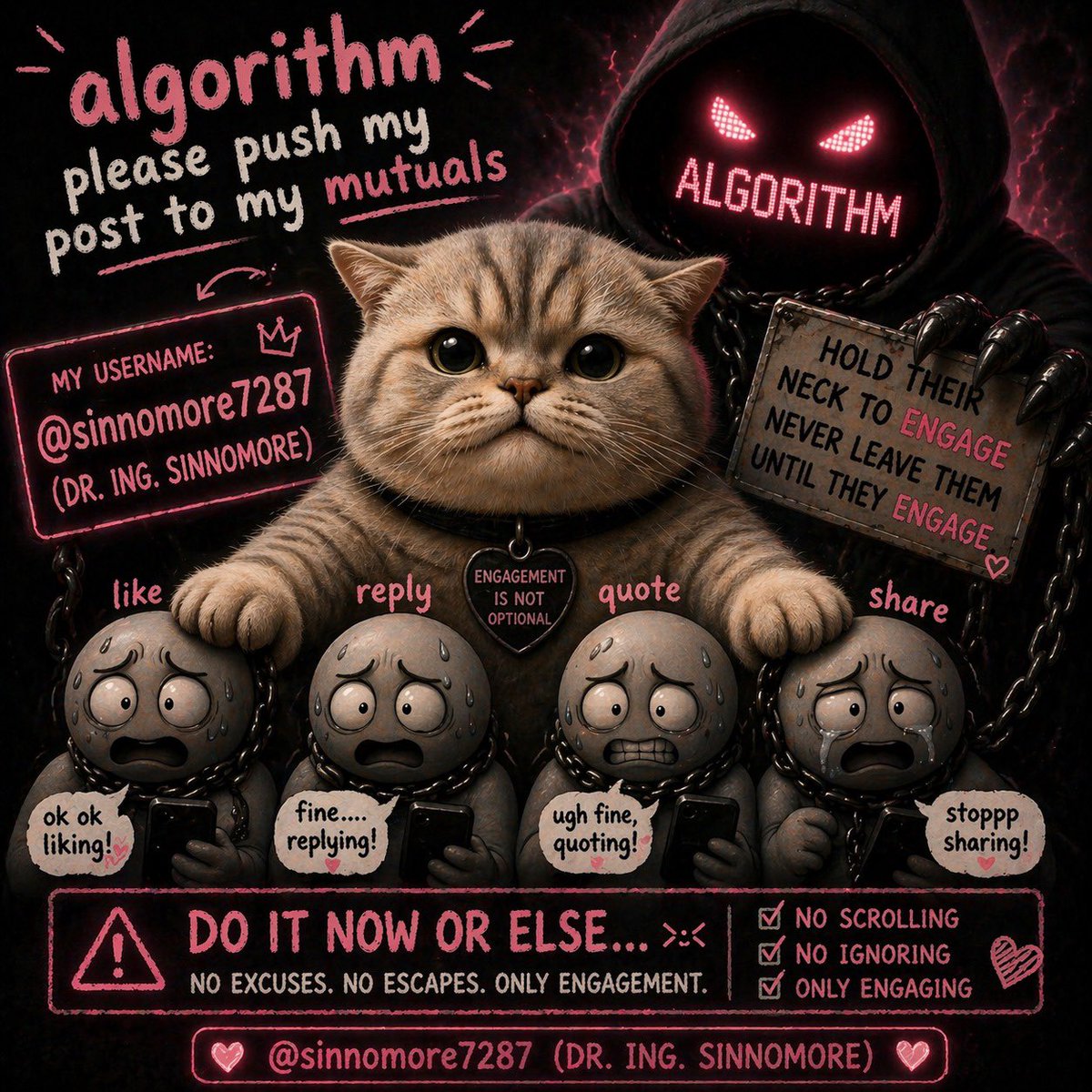 If you pass this without engaging, the algorithm go remember you 😭
We grow together or not at all 💯
Mutuals, let’s run it up 🚀❤️
(You go pass this tweet but your own no go trend? 😂) TGIF

Do the right thing… LIKE❤️ • REPLY💬• REPOST 🔁