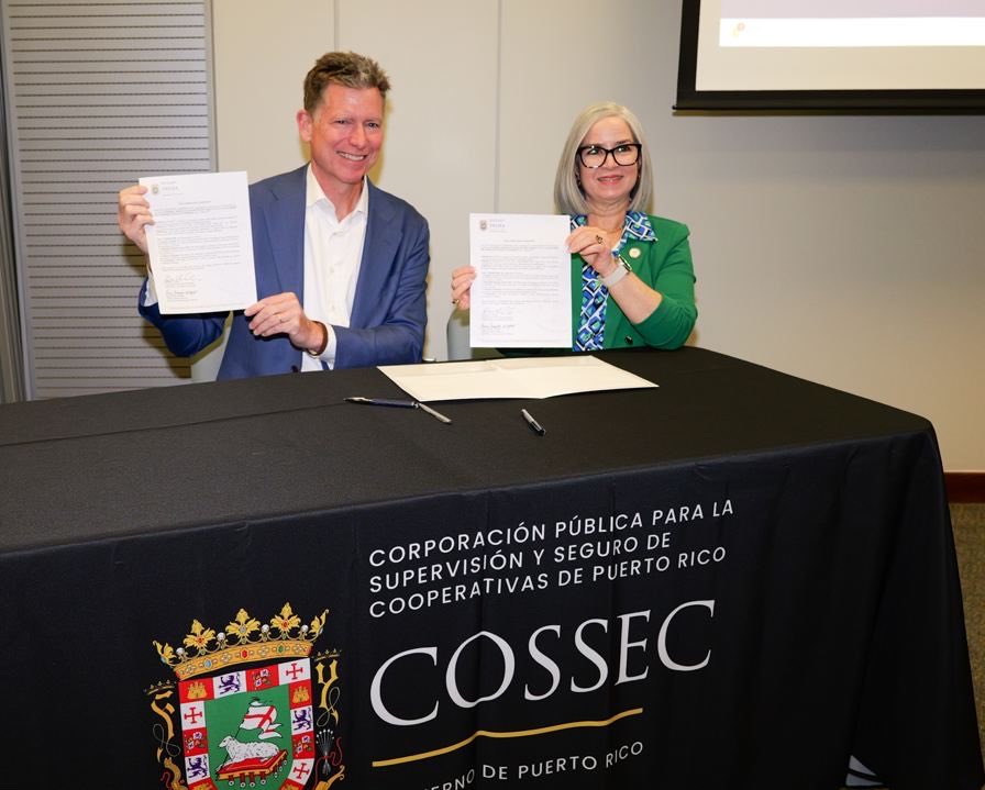 pr_cossec's tweet photo. De la Cumbre de Acceso a Capital Cooperativo surgen resultados concretos, con la formalización de un acuerdo entre la AFV y el FHLBNY,  abriendo nuevas oportunidades para que, a través de las cooperativas, más socios puedan acceder a alternativas de vivienda. https://t.co/Y4XKQXVLPW