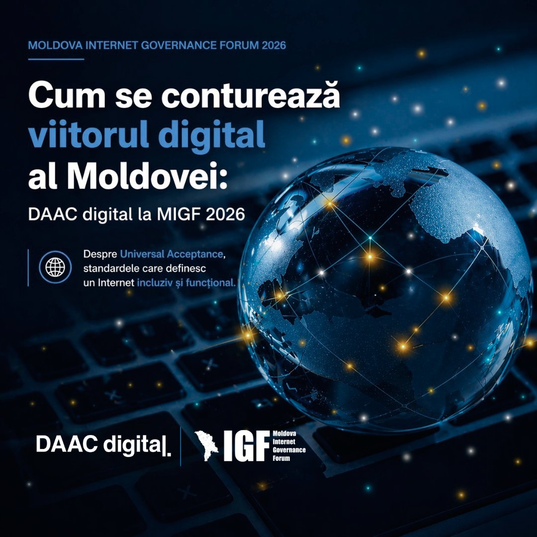 DAAC_digital's tweet photo. Sisteme care resping adrese valide cu ă, î sau caractere chirilice - nu e eroare de utilizator, e eroare de arhitectură. Am discutat despre asta la MIGF 2026. 🔗 https://t.co/S2RkDJZ8Rq #DAACdigital #MIGF2026 https://t.co/srDqXOTitH