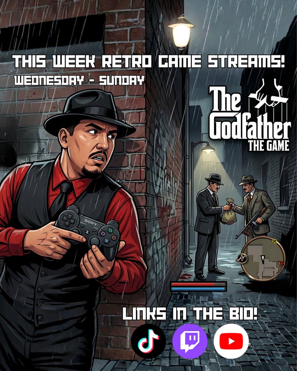 BigRay826's tweet image. Thank you to those who have been checking out the streams! I forgot how crazy fun this game is! See ya there! 😎🤌 #thegodfather #ps2 #ps3 #retrogamers twitch.tv/synthzone
