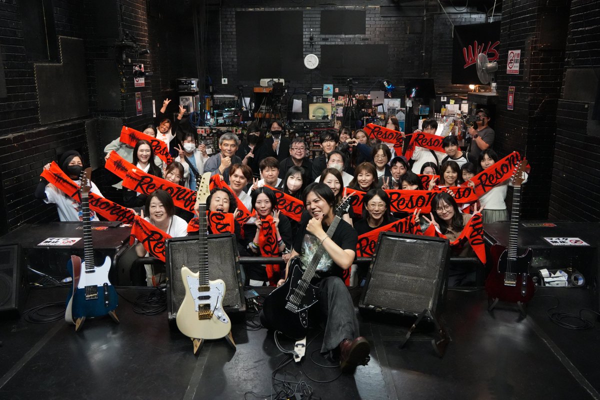 【RESONIFY the LIVE '26】 
新宿WildSideTokyo公演終了しました！
ご来場くださった皆さま、配信でご視聴くださった皆さま、スタッフの皆さま、ありがとうございましたー！
#Resonify  #萩原悠