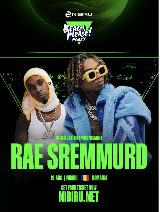 BeachPlease_RO's tweet photo. RAE SREMMURD is coming to #BeachPlease Party! 🔥 Get your ticket now 🎫 https://t.co/wwtxMI05HW