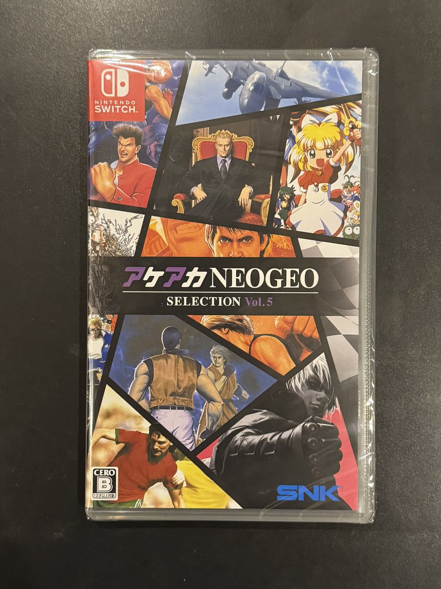 RedRabbit_para's tweet image. ゲームお宝探し

#Switch 
#アケアカNEOGEOセレクション vol.5

やっと5まできました🤣✨
