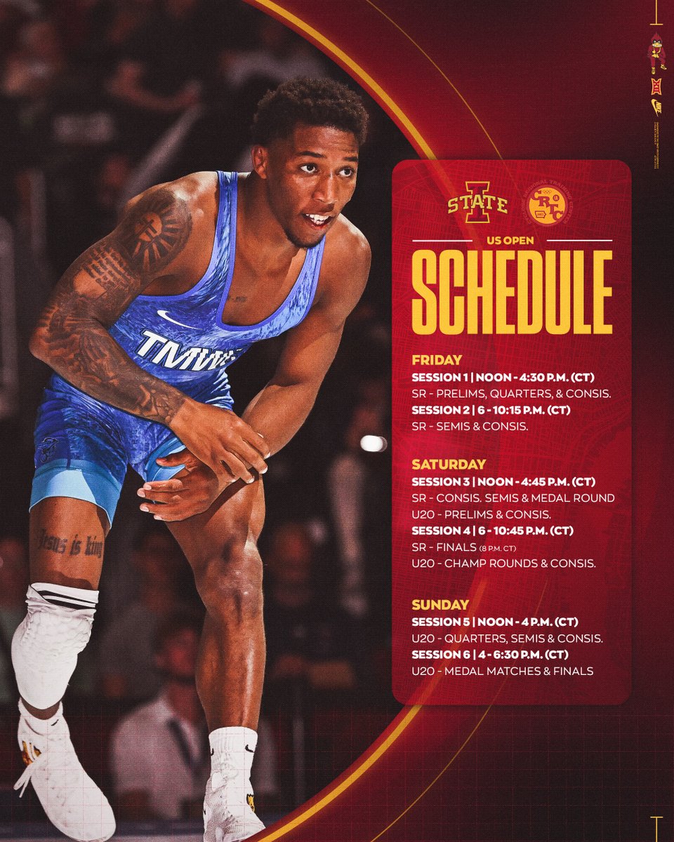 Iowa State Men’s Wrestling tweet media