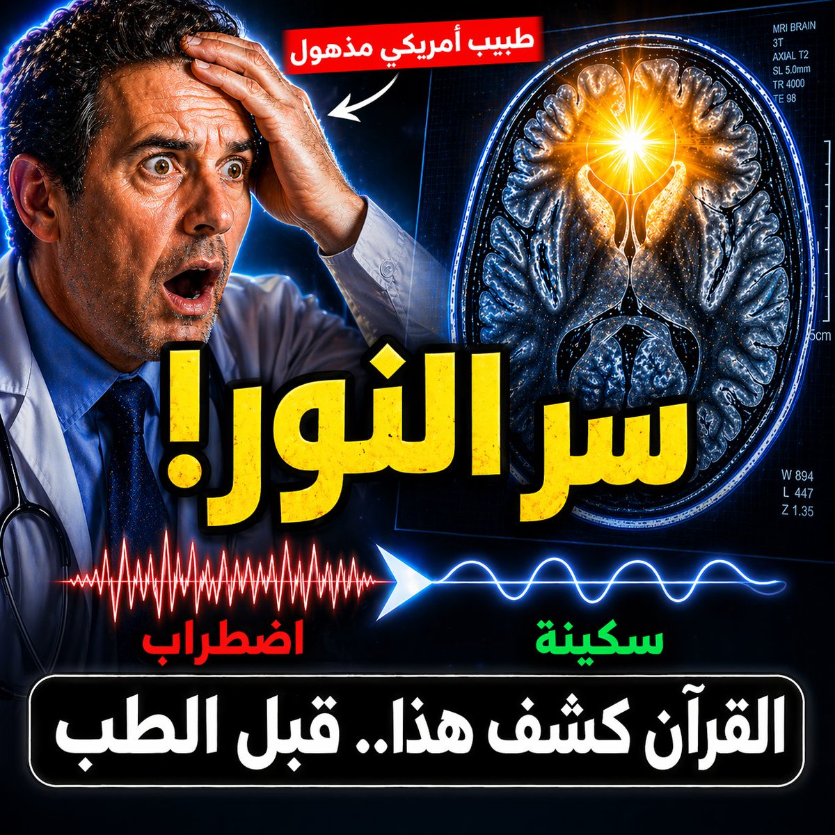 طبيب أمريكي يُذهل العالم: العلم الحديث يكتشف للتو ما ذكره #القرآن عن الدماغ قبل 1400 عام! التفاصيل على الرابط 👇

youtu.be/o0EOhaz157k