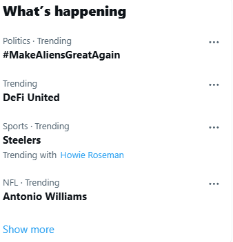Make Aliens Great Again tweet media