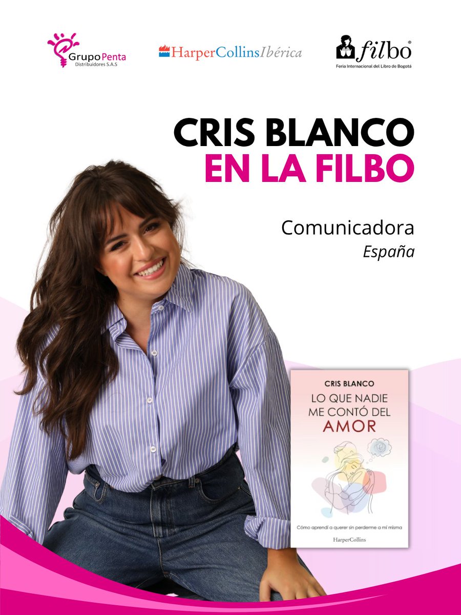 grupopenta's tweet photo. La autora española Cris Blanco. https://t.co/cAMyyD31Dr