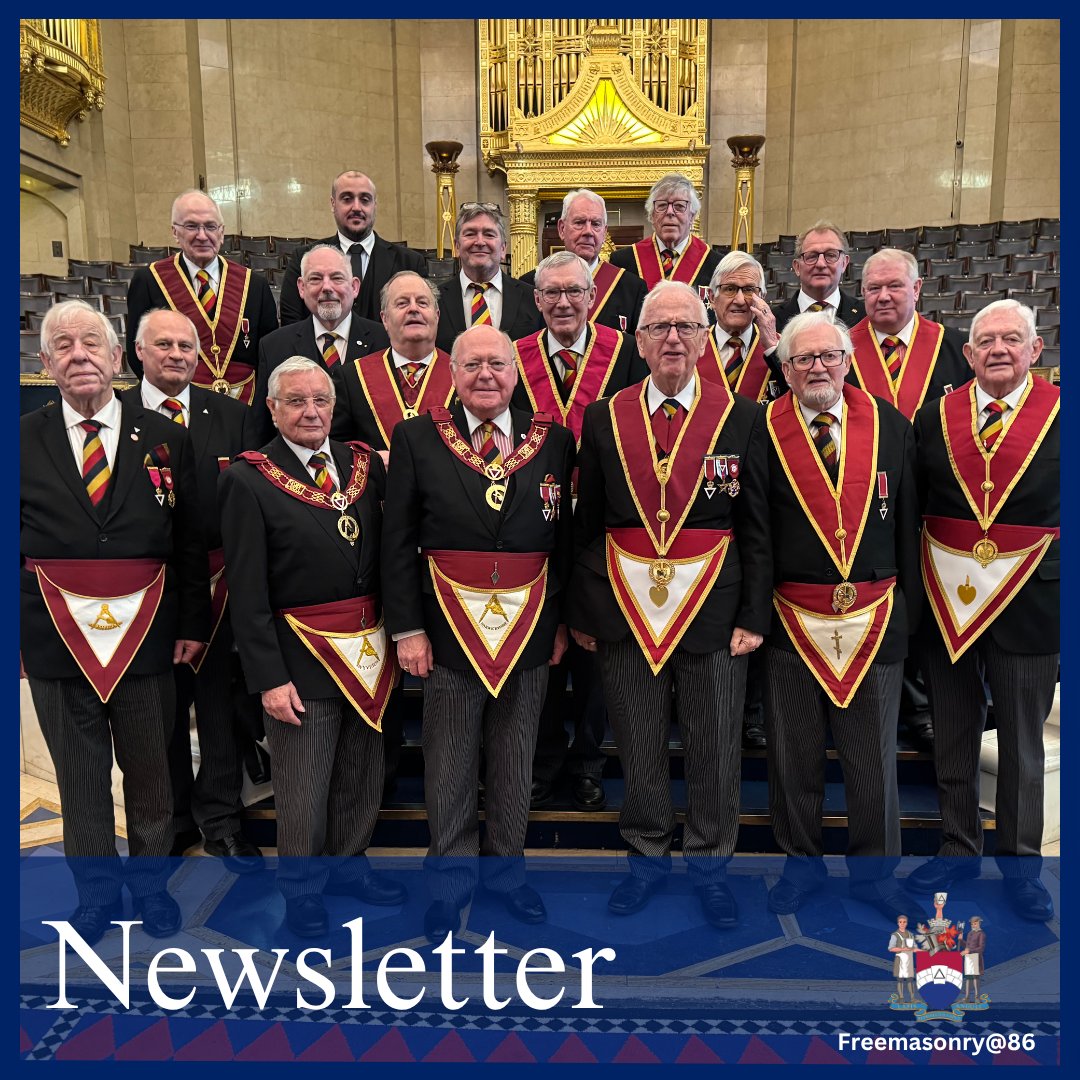 MarkMasonsHall's tweet image. This week’s Freemasonry@86 News update! 📰 Stay up to date with the latest happenings in the Freemasonry community and gain insights into the Companion Orders’ activities. 🌟 Read the full newsletter by clicking here - drive.google.com/file/d/1RbLRHv…