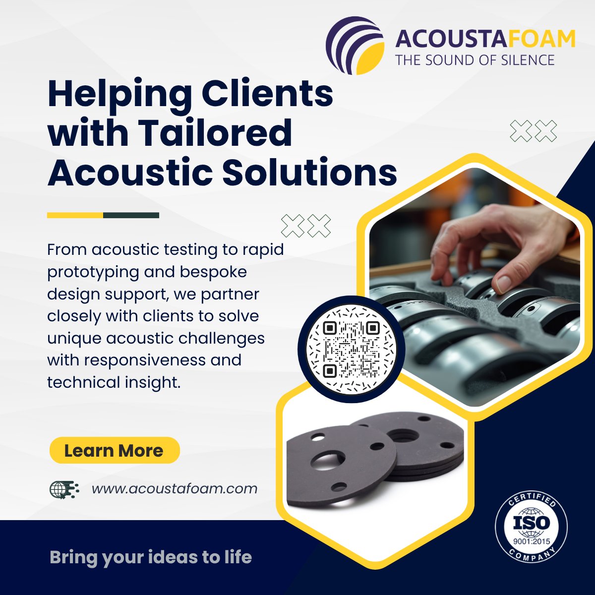 mawebdesign_uk's tweet image. 🗣 It’s not just what we make — it’s how we support you.
Read more via acoustafoam.com
#Acoustics #NoiseControl #Soundproofing #FoamEngineering #UKManufacturing
