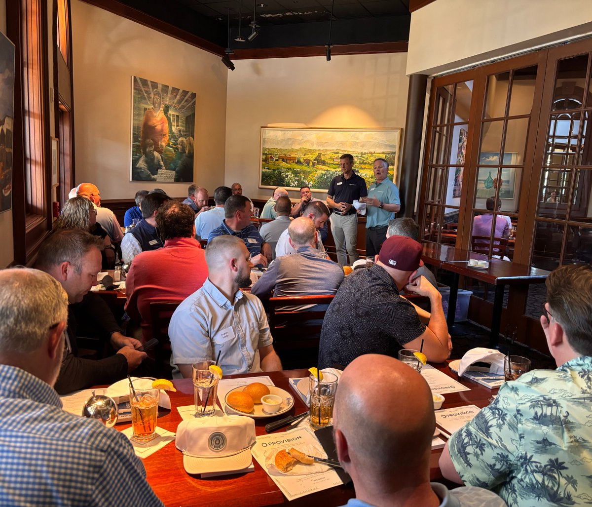 Provision had the joy of hosting our second pastor's lunch, this time gathering ministry leaders in Raleigh for an afternoon of fellowship and meaningful conversation 🙏 

We're continually reminded that the Church is alive and at work, and we count it a joy to walk alongside the