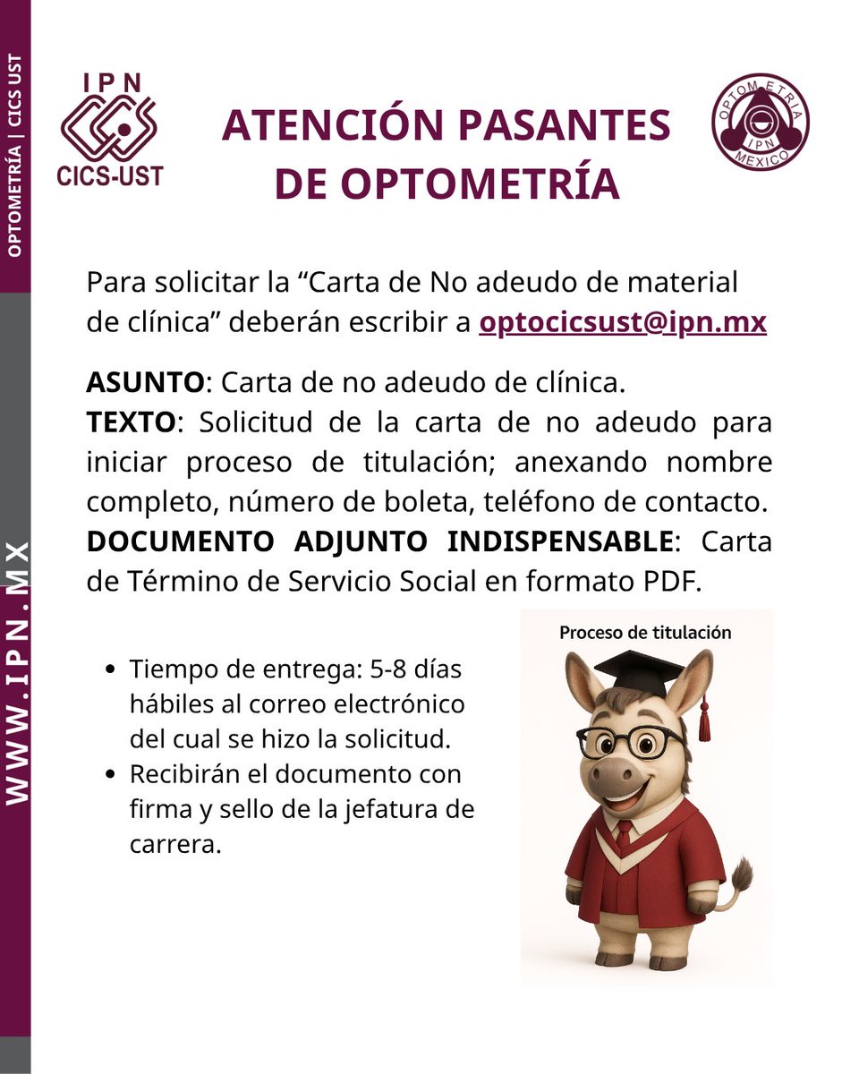 CICS Santo Tomás IPN tweet media