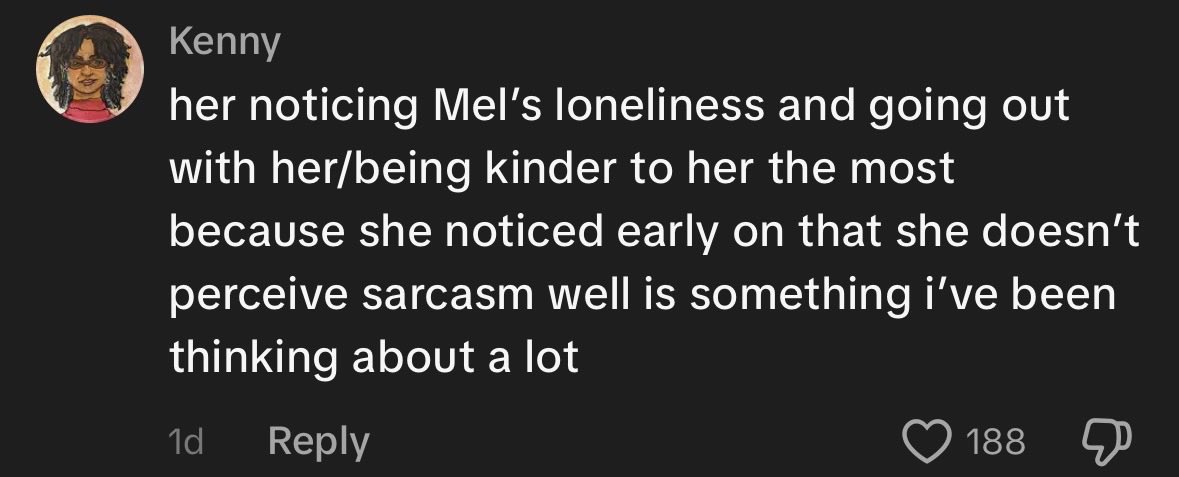 on god i dont think santos stans are watching the same show the rest of us are