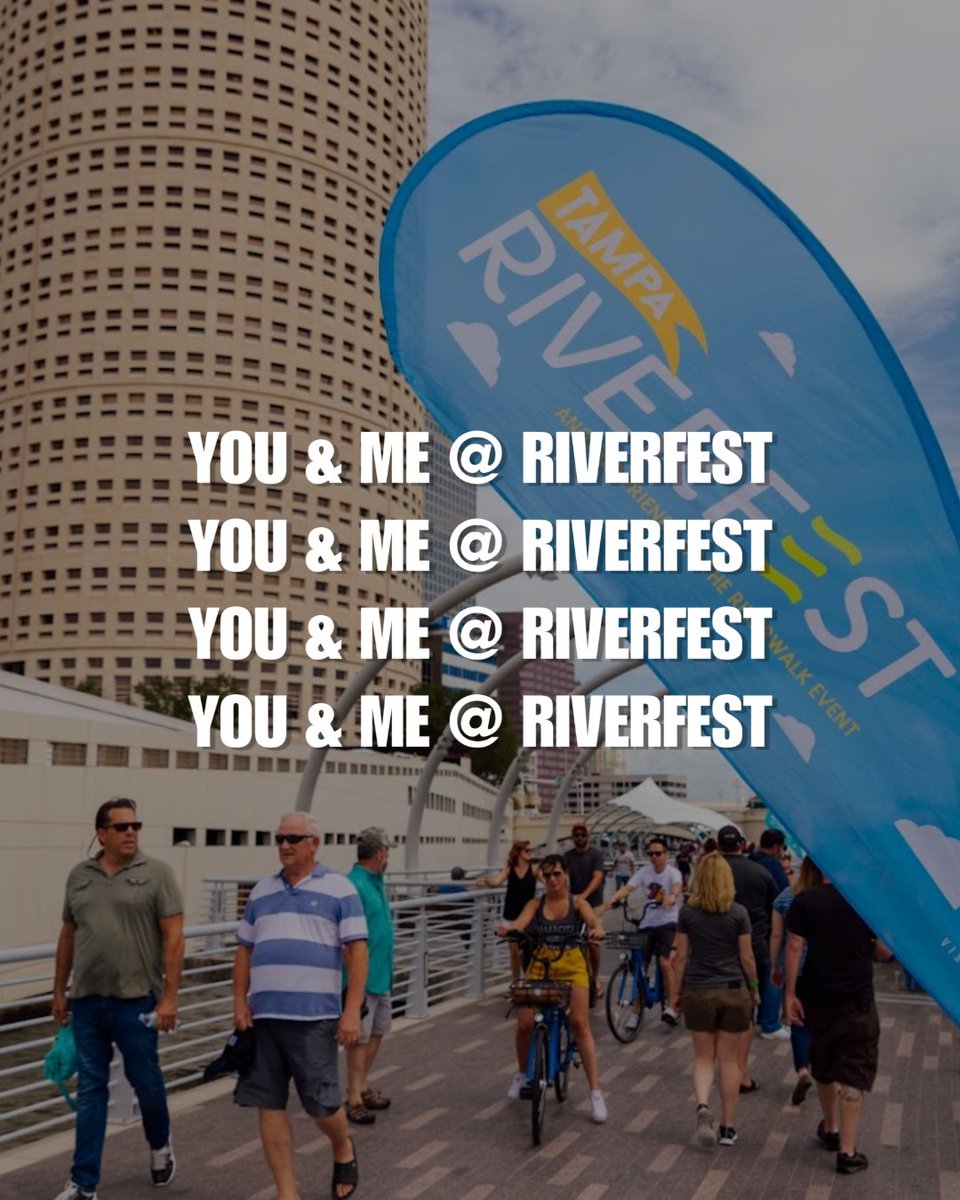 VisitTampaBay's tweet image. Tampa Riverfest is back for a FREE, two-day celebration taking over the Tampa Riverwalk the first weekend of May! 

This family-friendly festival brings together Tampa’s culture, local music, and incredible food

Tampa Riverfest presented by Publix Super Markets. #TampaBay