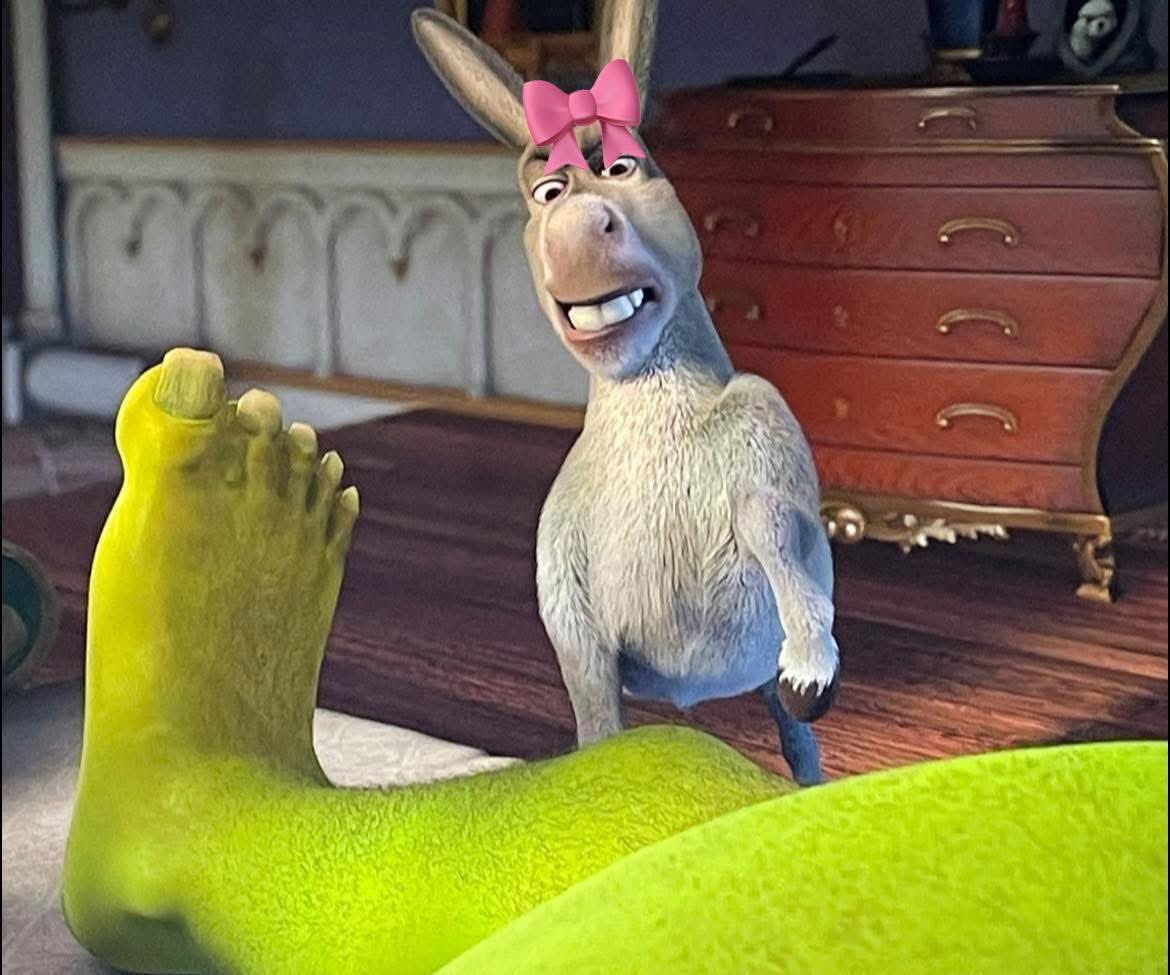 Parejainfinitas's tweet photo. *Mi marido me pide que le de un masajito de pies*

Las patas de él : https://t.co/OYCh13YAGG