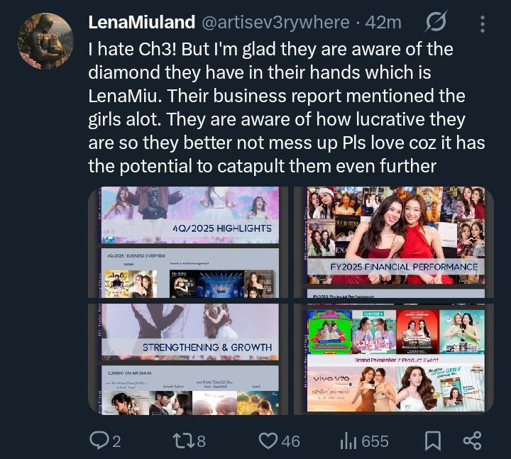 LingOrm 💜 tweet media