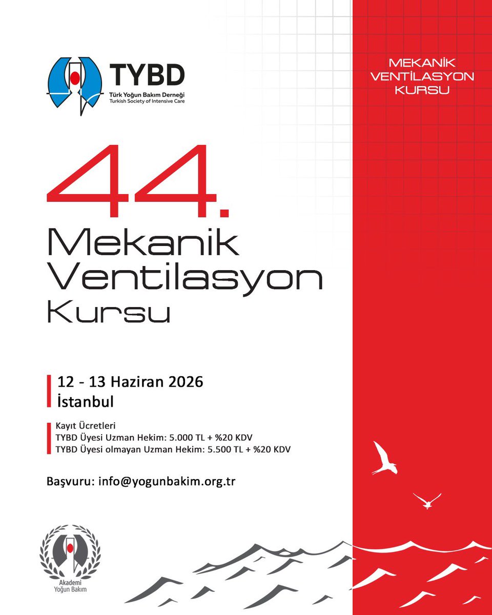 yogunbakimorgtr's tweet photo. #TYBD #TSIC #mekanikventilasyon #kurs #yoğunbakım #icu
https://t.co/iakxtaHbEZ https://t.co/nmdtqZXwmL