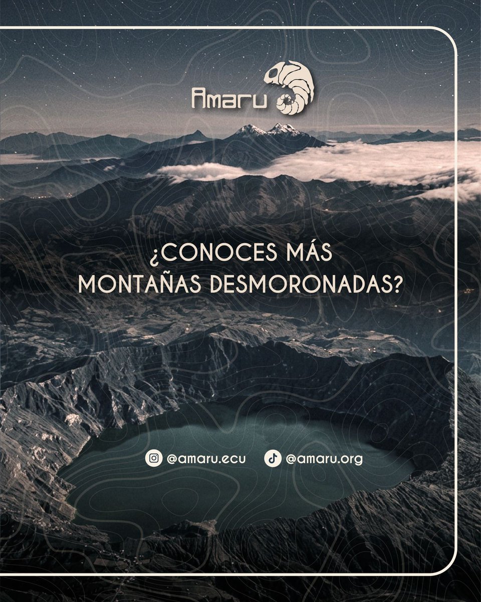 amaru_org's tweet photo. Existen muchas más sobre la historia de las montañas de nuestro país, cuéntanos si conoces más. https://t.co/za9M8jgae9