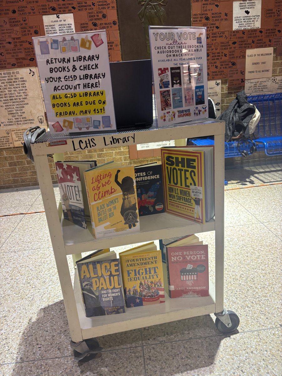 LCHS Library tweet media