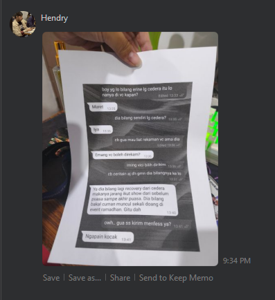 ga ngerti lagi sama pola pikir hendry, ngapain diprint anjir