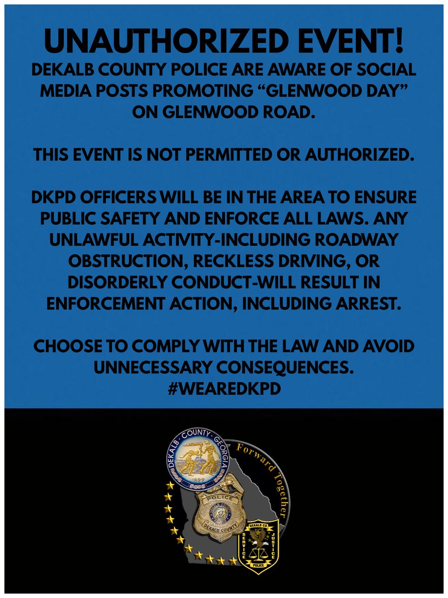 DeKalb County Police Department tweet media