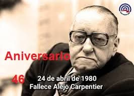 A 46 años de la partida de Alejo Carpentier: genio cubano-francés, pilar del realismo mágico. Su obra renovó nuestra lengua. #CubaEsCultura. Desde #CubaMined, honramos al escritor fundamental que llevó a Cuba a las cumbres de la literatura universal.