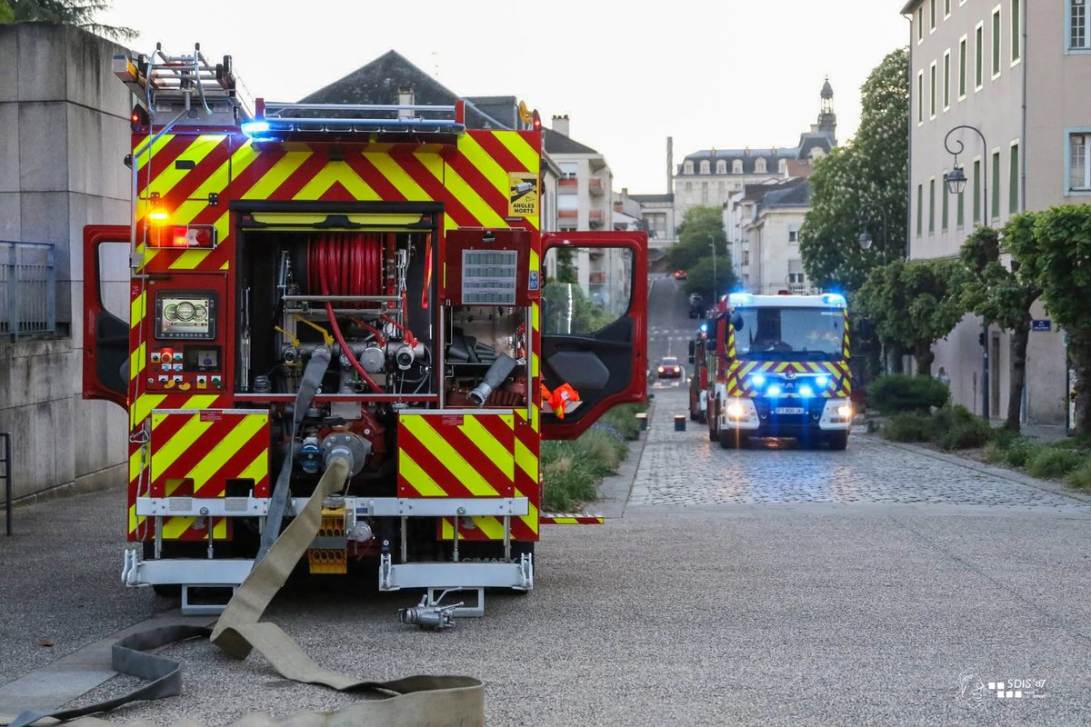 Image de Préfet de la Haute-Vienne - #SécuritéCivile | 🚒 Hier soir, William Augu, directeur de cabinet du préfet de la #HauteVienne, a p
