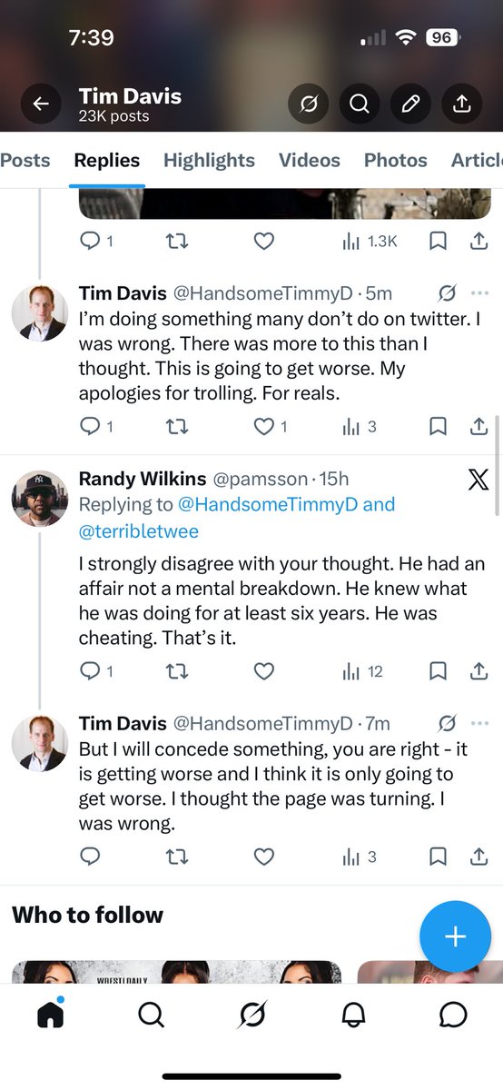 Tim Davis tweet media