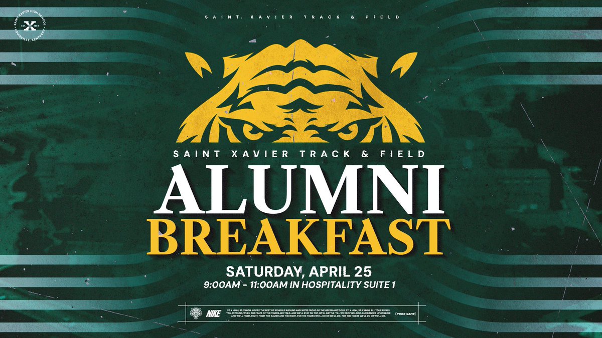 Reminder for our T&amp;F Alumni. 

#WeAreStX