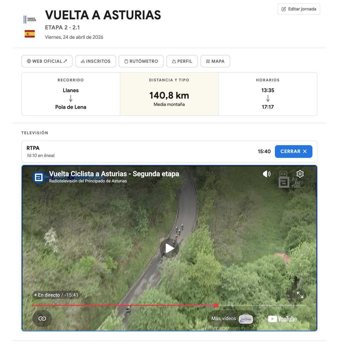 Calendario Ciclismo tweet media