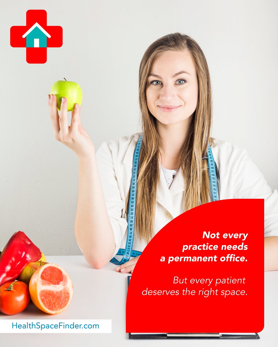 _HealthFinder's tweet photo. Not every practice needs full-time space.
Work flexibly, on your terms.

https://t.co/Dz5MhkYidT

#healthcareprofessionals #medicalofficespace #healthcarespaces #flexiblepractice #healthtech https://t.co/OHfK4iM4zQ