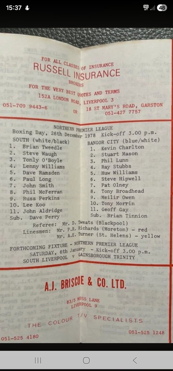 No idea that the legend Kevin Charlton was in the same team as Ray Stubbs!