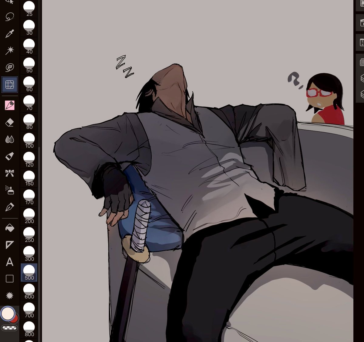 SuiKa is drawing SuiKarin 🧜‍♂️❤️‍🔥 tweet media