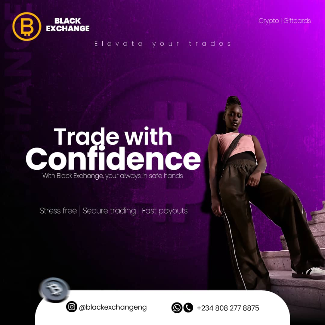 Barikaslounge's tweet image. No stress. No drama. Just clean trades.

Whether it's crypto or gift cards — Black Exchange gets you right.

Best rates. Fast payouts. Zero headache.
#Cryptocurrencies