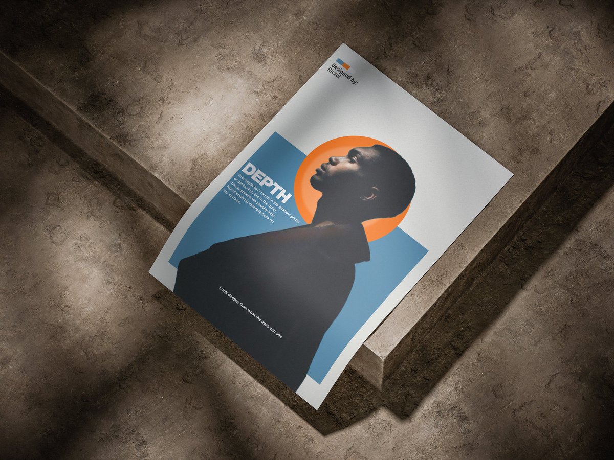 Realricky_007's tweet image. Whether it’s your studio or your living room, "DEPTH" was designed to be a conversation starter....DM for inquiries... #GraphicDesign #Minimalism #PosterDesign #InteriorArt #DigitalArt #EditorialDesign #WallArt