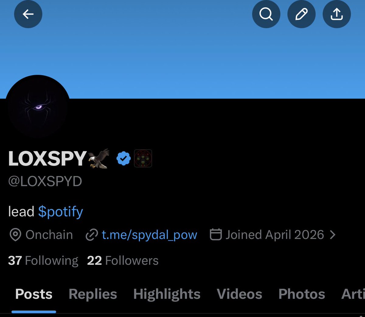 LOXSPY🦅 tweet media