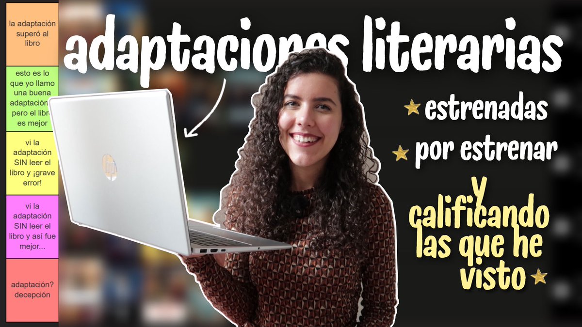 orimafer's tweet photo. próximas adaptaciones literarias + calificando todas las que he visto *libros a películas y series* https://t.co/ghNQLv3Km7 https://t.co/Hq4nwtIIGF
