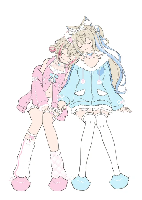 フワモコちゃん進捗 #FWMCpix