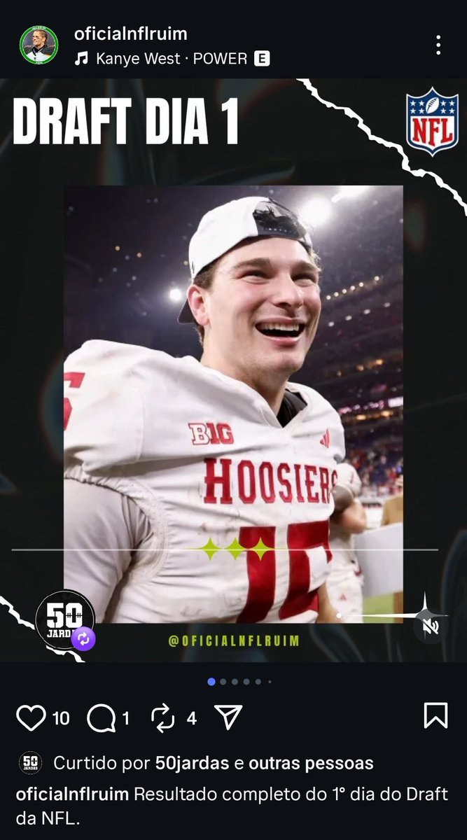 Perdi as 8 últimas escolhas, bora ver o que cada um fez
Espero que hoje o Broncos faça boas escolhas no Draft