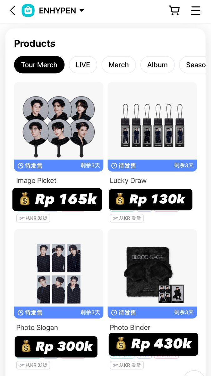 LUCKY line 📌 ina handcarry blood saga tweet media