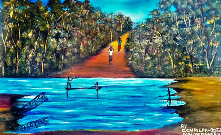 chrischayera's tweet photo. Art of the Day! "The Fishermen". Buy at: https://t.co/cn12f8WZc5 https://t.co/l5Bb7aQ1Uo