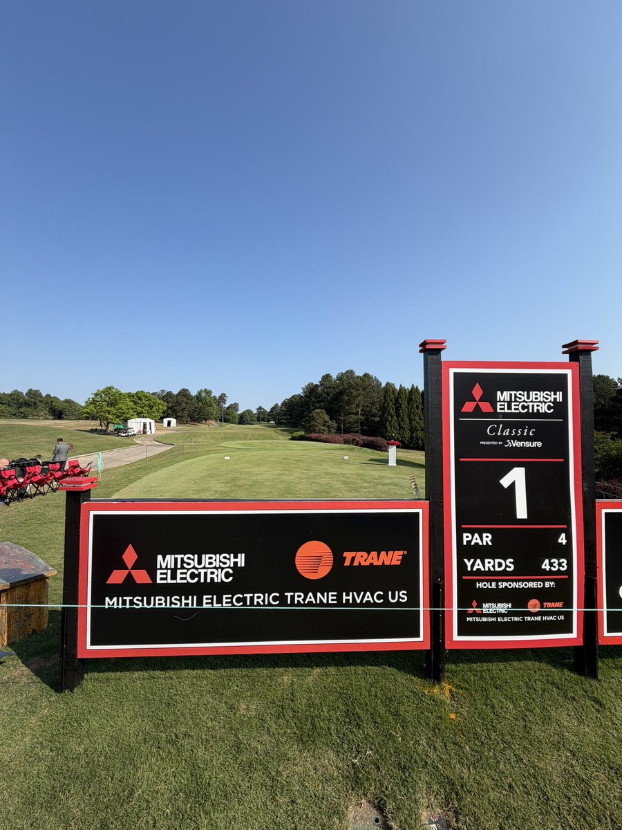 R1 forecast for the <a href="/ChampionsTour/">PGA TOUR Champions</a>’s <a href="/MEClassicGolf/">Mitsubishi Electric Classic presented by Vensure</a> at <a href="/tpcsugarloaf/">TPC Sugarloaf</a> has the slightest chance of a brief shower this afternoon, otherwise partly to mostly cloudy skies this afternoon pair with high temperatures in the low-mid 80s <a href="/DTNWeather/">DTN Weather</a> #thinkweather