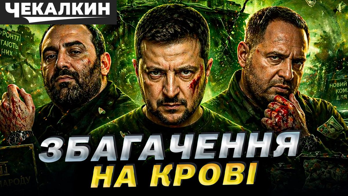 Чекалкін &amp; Омелян: «Такого п***еця ще не було!» 🤬🛑

Від «одного народу» до дерибану мільярдів в Енергоатомі. Поки Міндіч та Єрмак збагачуються на крові, в українських селах нікому копати могили. Жорстка аналітика про Зе-реальність без прикрас. 👇

🔗 youtu.be/pUxXseHIN_Y