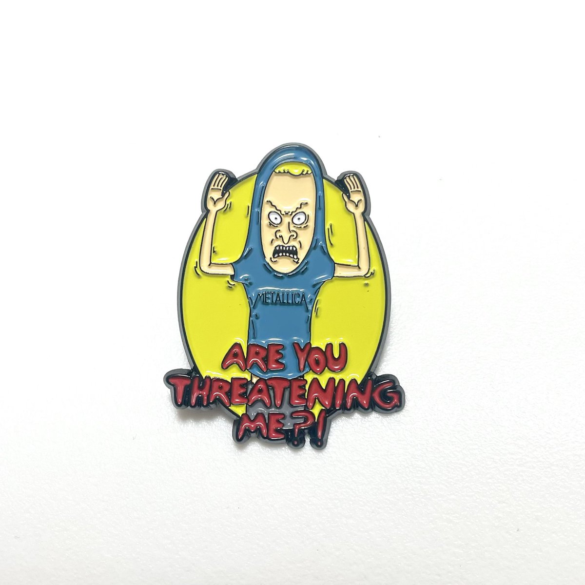BfMerch's tweet image. Beavis and Butt-Head Pins入荷しました！
880yen

#ビーバスアンドバッドヘッド #beavisandbutthead #mtv #アメコミ #アメリカン #カートゥーン #cartoon #90s #アメカジ #アメリカン雑貨 #ピンバッジ