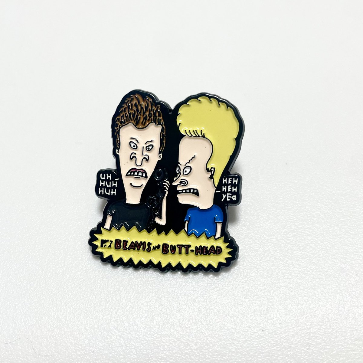 BfMerch's tweet image. Beavis and Butt-Head Pins入荷しました！
880yen

#ビーバスアンドバッドヘッド #beavisandbutthead #mtv #アメコミ #アメリカン #カートゥーン #cartoon #90s #アメカジ #アメリカン雑貨 #ピンバッジ