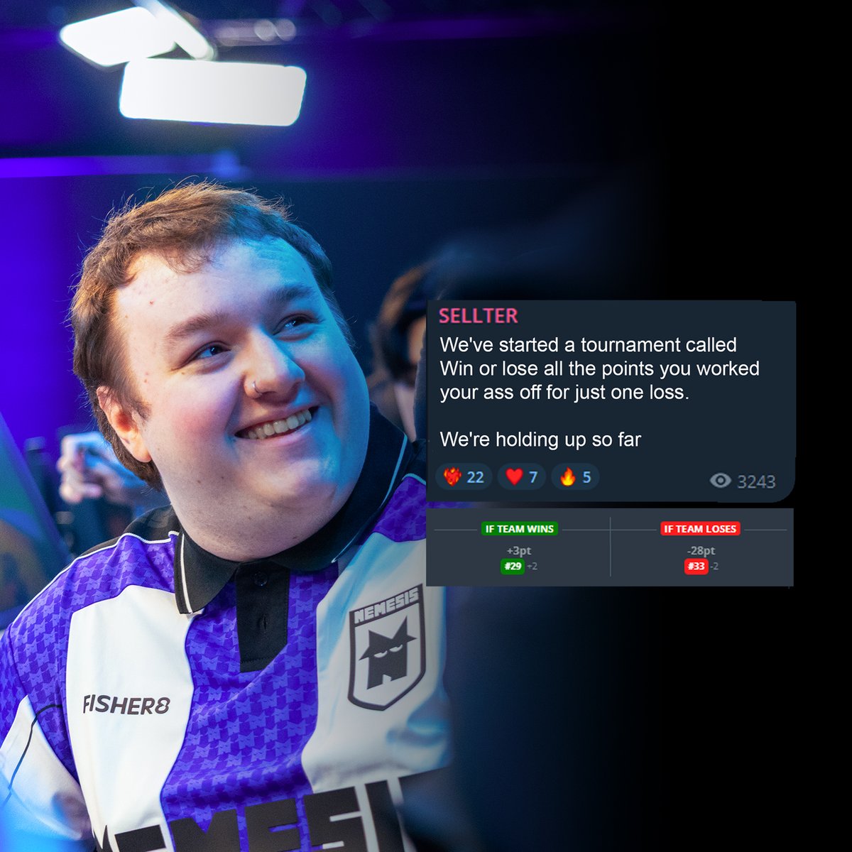 Team Nemesis tweet media