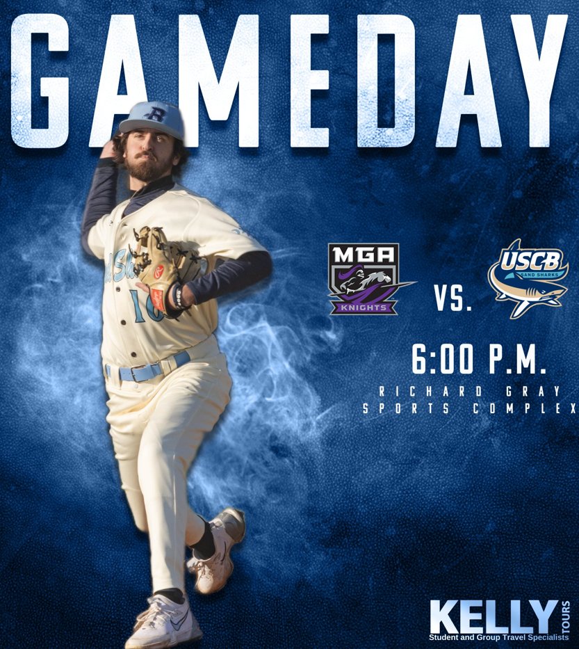 USCBAthletics's tweet photo. It's Gameday! @USCB_baseball  is home Friday evening to start the three game series against Middle Georgia State with first pitch scheduled for 6:00 p.m. at Richard Gray Sports Complex! 
#FINSUP #GAMEDAY https://t.co/J374yKxuRV