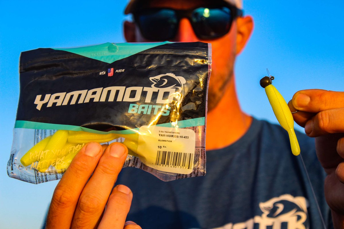 Yamamoto_baits's tweet photo. Glowstick in the 2.5" Yamatanuki is Smallmouth Candy 🍬

#glowstick #yamamotobaits #whatyoufishmatters https://t.co/6Lz3OKPp2n