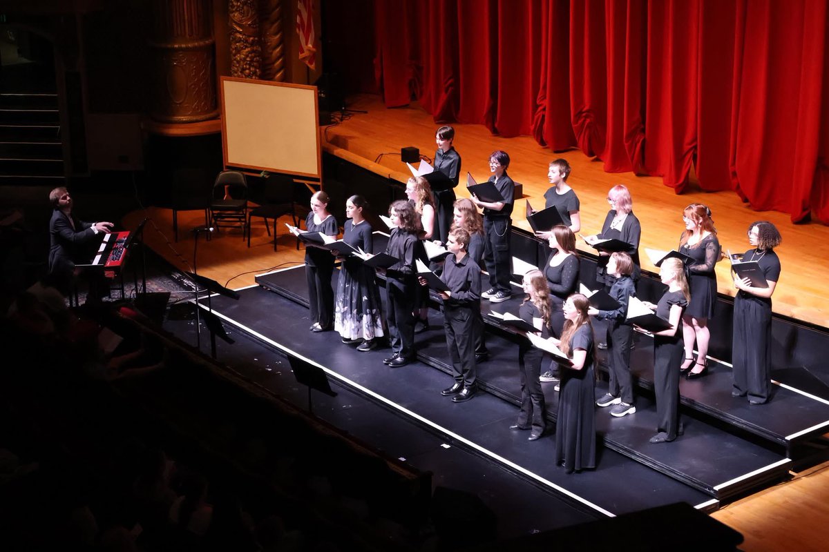SignatureSchool's tweet photo. Bravo to the students and teachers who brought the Signature Performing Arts Spring Concert to life last night! It was a spectacular evening of showcasing student talent through music, dance, vocals, and theater. A special shout-out to Ms. Simpkins, who, after 24 years at https://t.co/cJyVz1g3Za