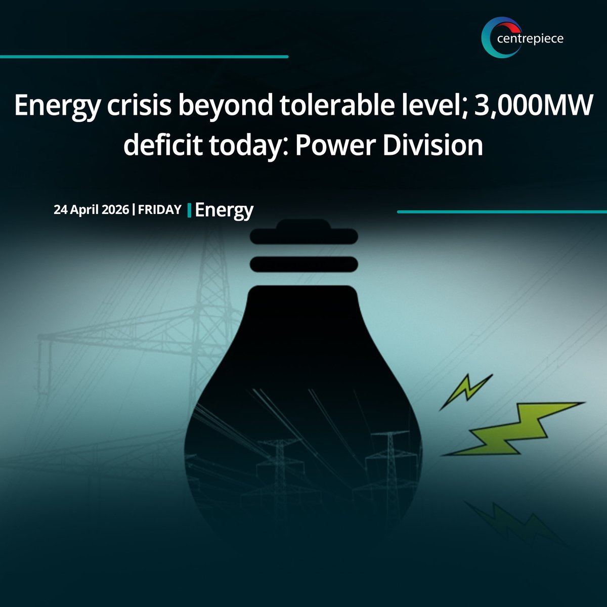 CentrepieceBIZ's tweet image. #Bangladesh's #energycrisis has reached a ‘beyond tolerable level’,as the country struggles to meet rising #electricity demand amid supply disruptions,according to the #Power Division.The situation has worsened this #summer due to increased demand &amp;amp; constraints in energy #supply