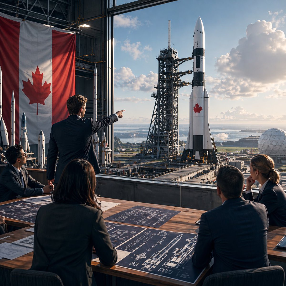 RTNToronto's tweet image. #NEW: Canada plans to build a $40 Billion space industry 🇨🇦💰

Could they compete with Elon Musk? 🤔